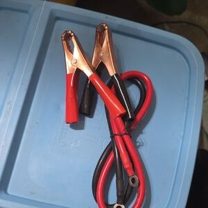 Red and Black Jumper Cables